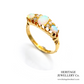 Antique Opal and Diamond Ring