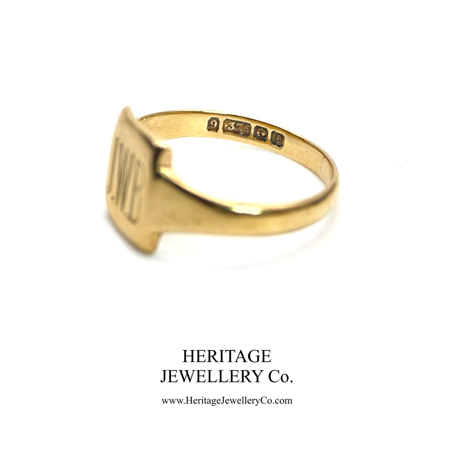 Vintage Gold Signet Ring (c. 1938)