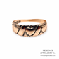 Antique Heart Engraved Band