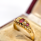 Antique Ruby and Diamond Ring (c.1912)