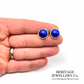 Vintage Lapis Lazuli Ear Studs