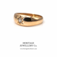 Antique Diamond Gypsy Ring (18ct gold; c.1912)