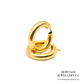 Vintage Gold Hoop Earrings (18ct)