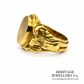 Art Nouveau Gold Signet Ring