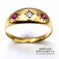 Ruby & Diamond Gypsy Ring