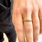 Antique 3-Stone Diamond Gypsy Ring