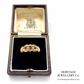 Edwardian Ruby Sapphire and Dia Gypsy Ring