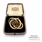 Antique Garnet & Gold Brooch Pendant (9ct gold)