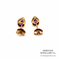 Vintage Amethyst Stud Earrings