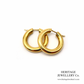 Vintage Gold Hoop Earrings (18ct)