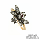 Georgian Diamond Butterfly Ring