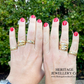 Vintage 3-Stone Diamond Gypsy Ring