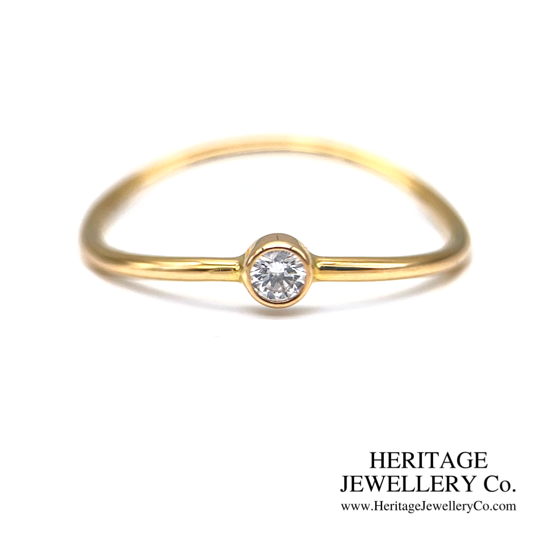 Tiffany & Co. Diamond Wave Ring