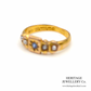 Edwardian Sapphire and Pearl Ring (15ct gold; c. 1902)