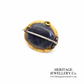 Antique Banded Agate Brooch