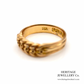 Edwardian Gold Keeper Ring (18ct; c.1902)