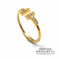 Vintage Tiffany Diamond T Wire Ring