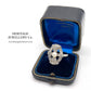 Art Deco Diamond and Pearl Ring