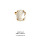 Vintage Sugarloaf Quartz Ring