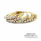 Diamond Stacking Bands (18ct gold)