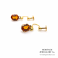 Vintage Citrine Drop Earrings