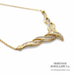 Vintage Diamond Ribbon Collar