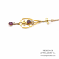 Edwardian Garnet Pendant & Chain (9ct)