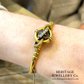 Early Victorian Gold & Pearl Bangle (18ct gold)