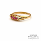 Victorian Ruby and Diamond Ring (c.1888)