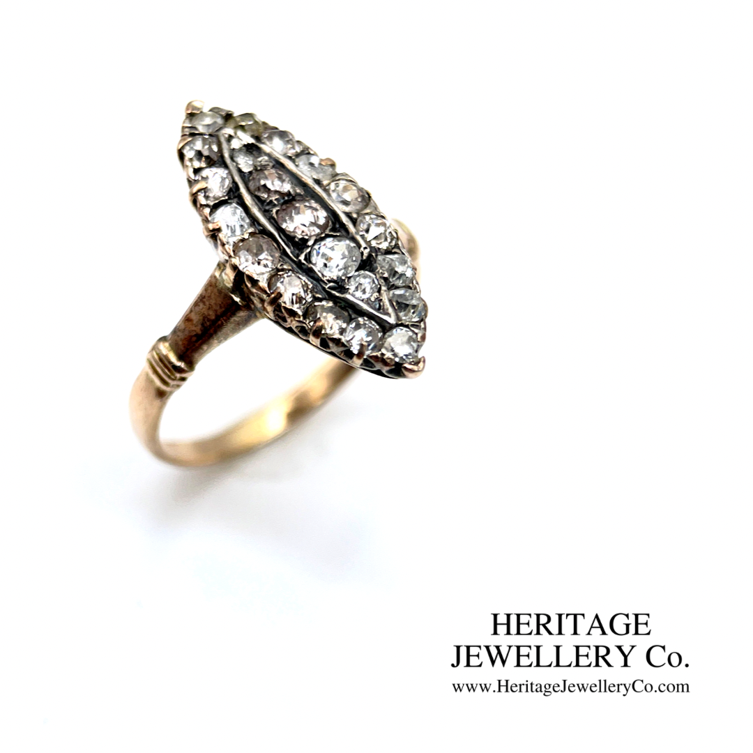 Antique Diamond Marquise Ring