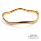 Vintage Gold Wave Bangle Bracelet (9ct gold)
