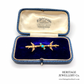 Victorian Turquoise and Pearl Lovebirds Brooch (15ct gold)