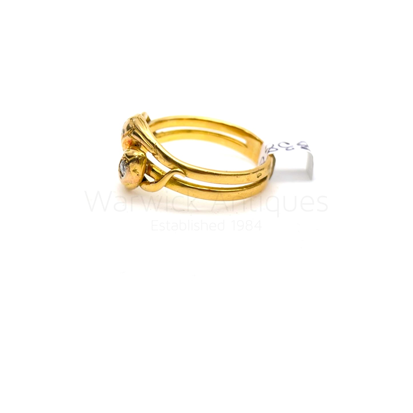 Vintage 14ct Gold Fiery Opal Ring