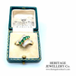Emerald and Diamond Dress Ring