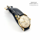 Vintage Gold Longines Watch with Leather Strap (9ct gold)