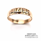 Victorian Rose Gold Mizpah Ring