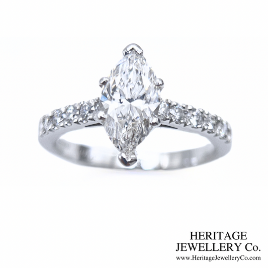 Fine Marquise Diamond Ring