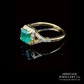 Fine Emerald and Diamond Ring