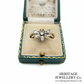 Georgian Diamond Butterfly Ring