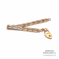 Antique Gold Gate Bracelet with Padlock