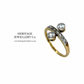 Antique Toi et Moi Diamond Ring