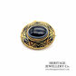Antique Banded Agate Brooch