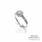 Diamond Daisy Cluster Ring