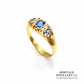 Edwardian Sapphire & Diamond Ring (c.1905)
