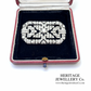 Art Deco Diamond Plaque Brooch