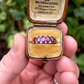 Antique Garnet and Diamond 5-Stone Ring (15ct; c.1860)