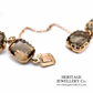 Victorian Smoky Quartz Bracelet