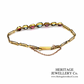 Antique Garnet and Aquamarine Bracelet (15ct)