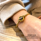 Early Victorian Gold & Pearl Bangle (18ct gold)