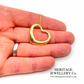 Tiffany & Co. Open Heart Pendant and Chain by Elsa Peretti (27mm)